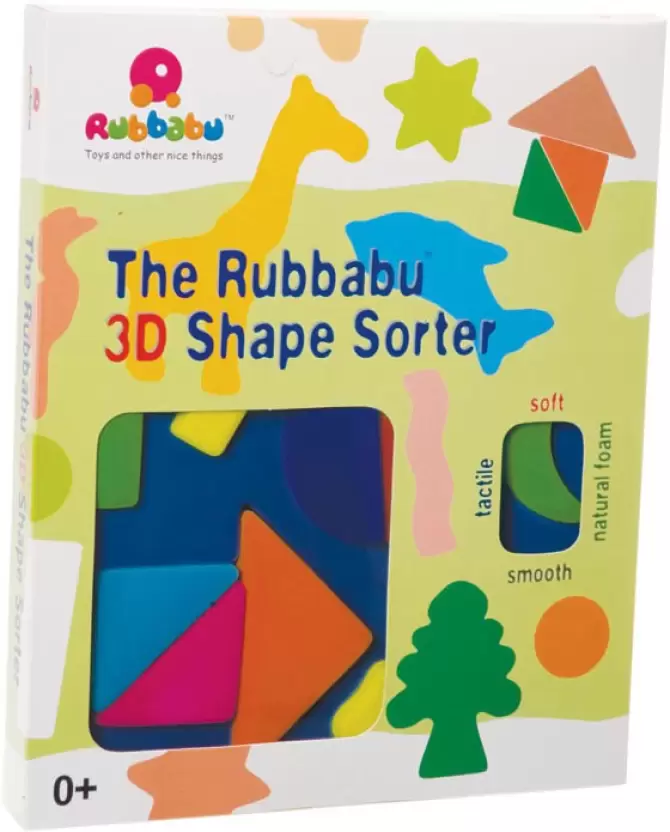 3D Shape Sorter - Geometrical Shapes - Khilonewala